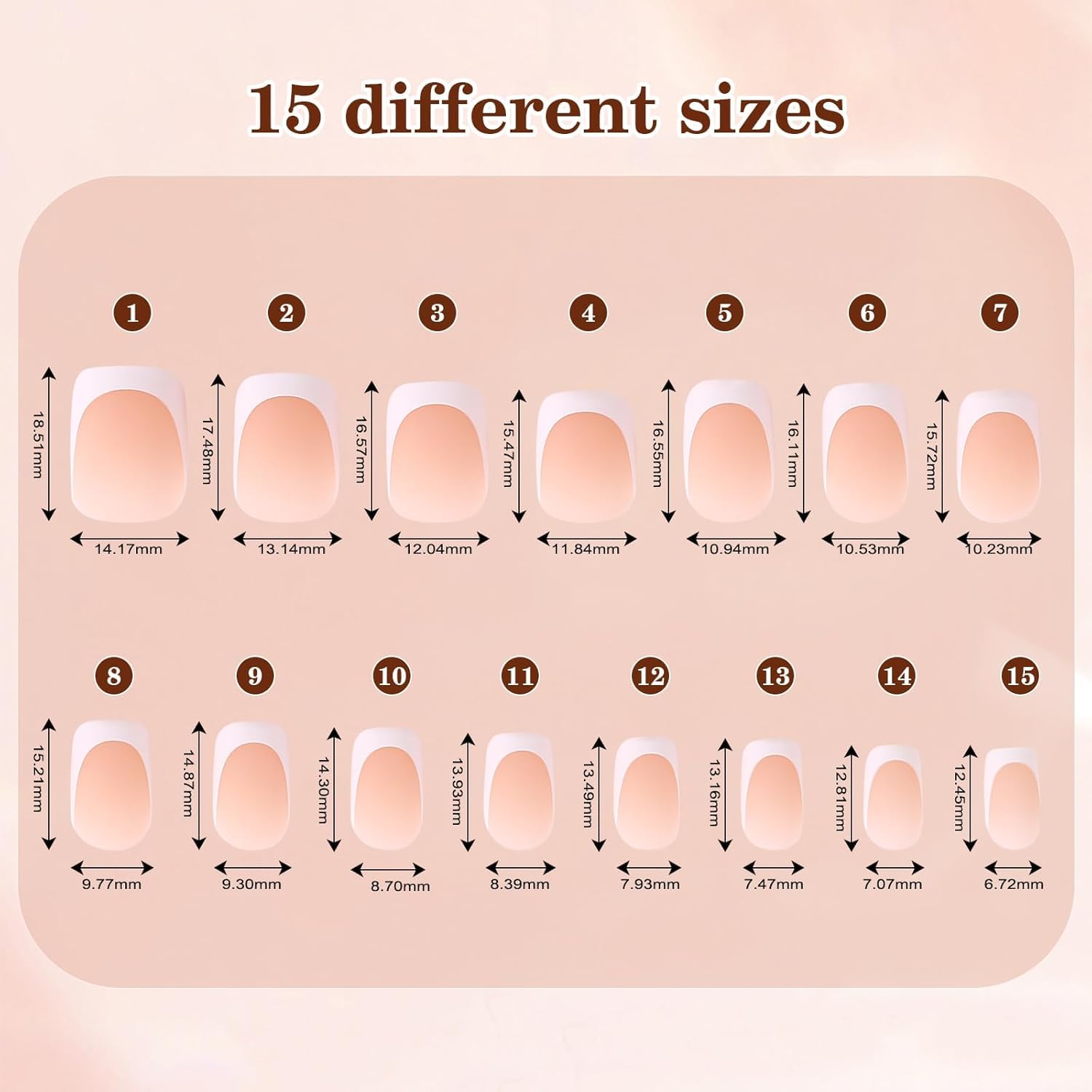 Jsiallye durable nail tips resist chipping and support long wear.