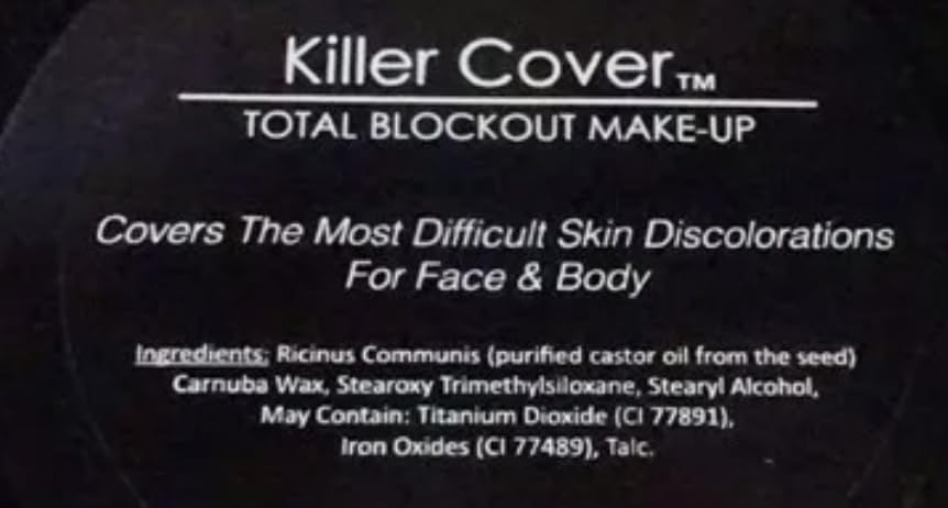 Judith August Killer Cover concealer being used to cover tattoos and scars.
