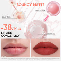 JUDYDOLL Cushion Matte Lip Cream long-lasting-coverage on lips through daily activities
