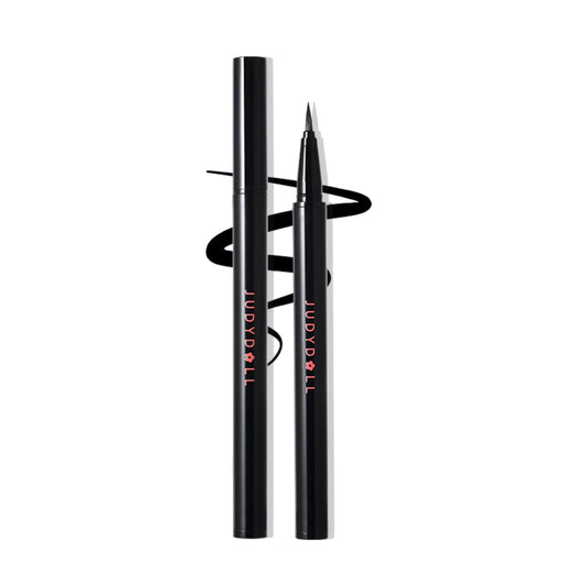 JUDYDOLL Ink Glider ultra-fine tip delivers precise cat-eye lines.