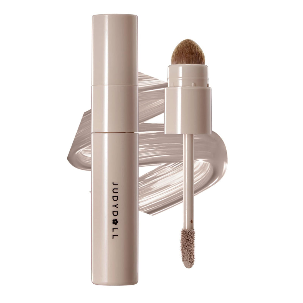 JUDYDOLL liquid contour bottle pour for natural shadow and contour control.