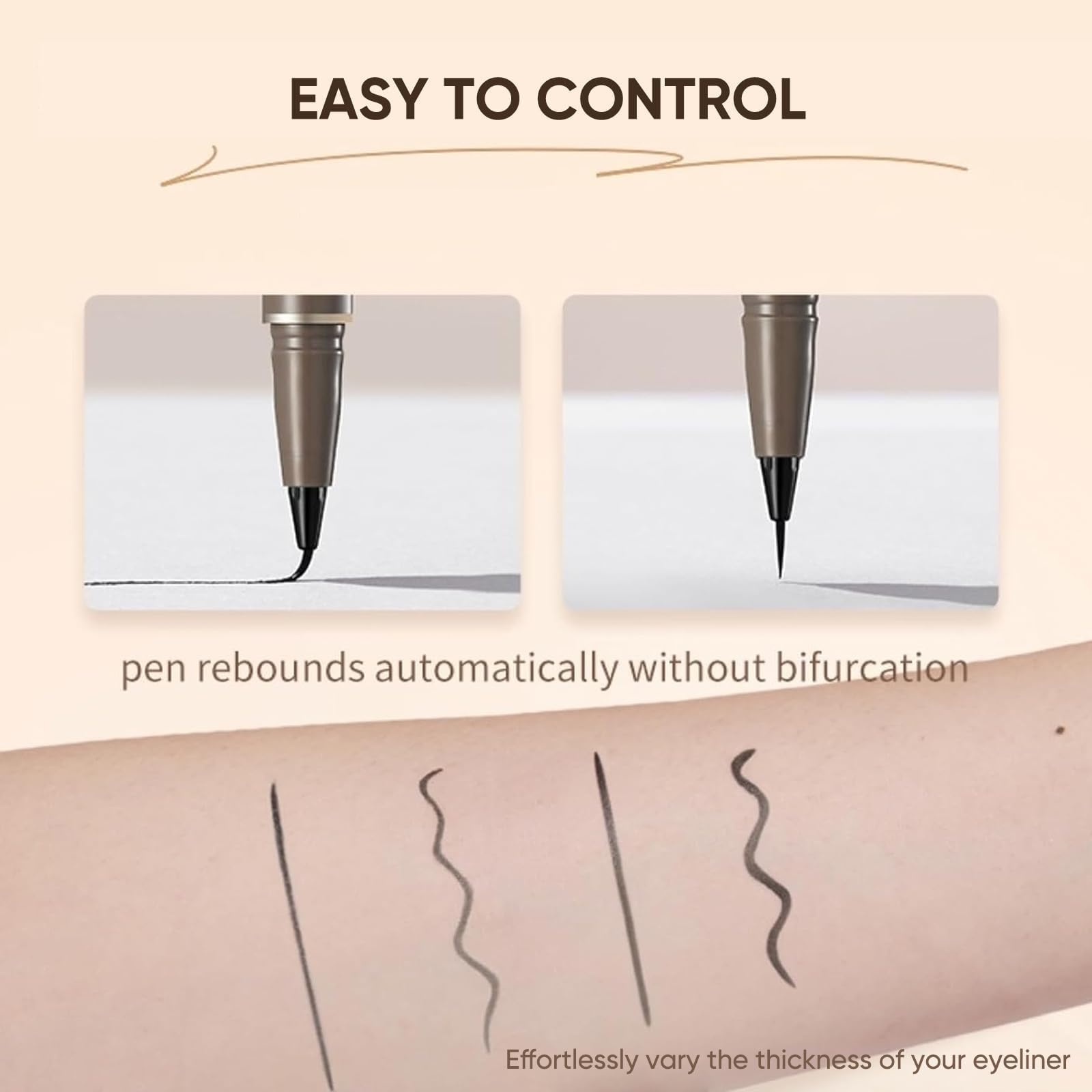 JUDYDOLL precision-tip close-up for controlled, clean lines.