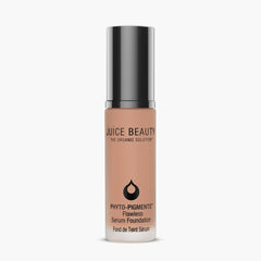Juice Beauty Phyto-Pigments Flawless Serum Foundation bottle showing buildable coverage for radiant skin