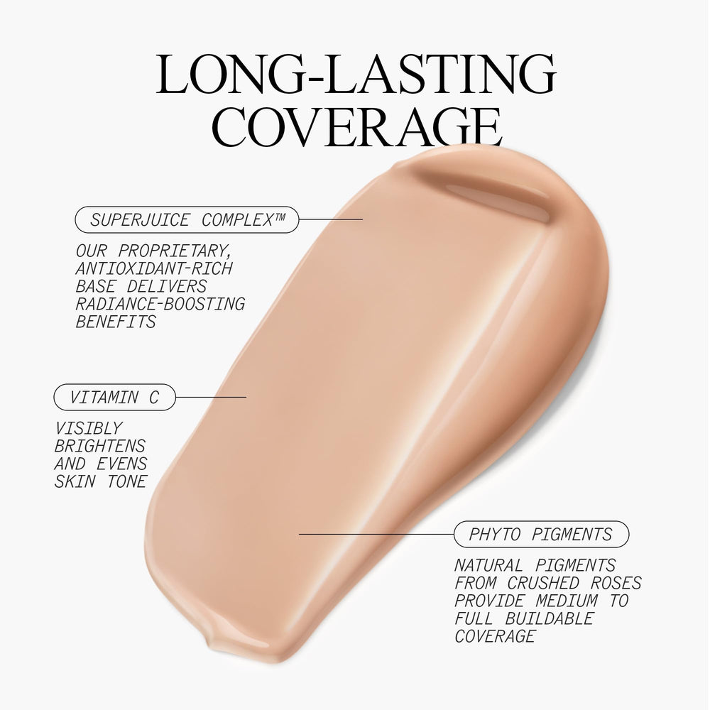 Natural light portrait highlighting a dewy, fragrance-free formula.