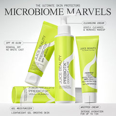 Juice Beauty PREBIOTIX daily AM and PM routine setup for skincare.