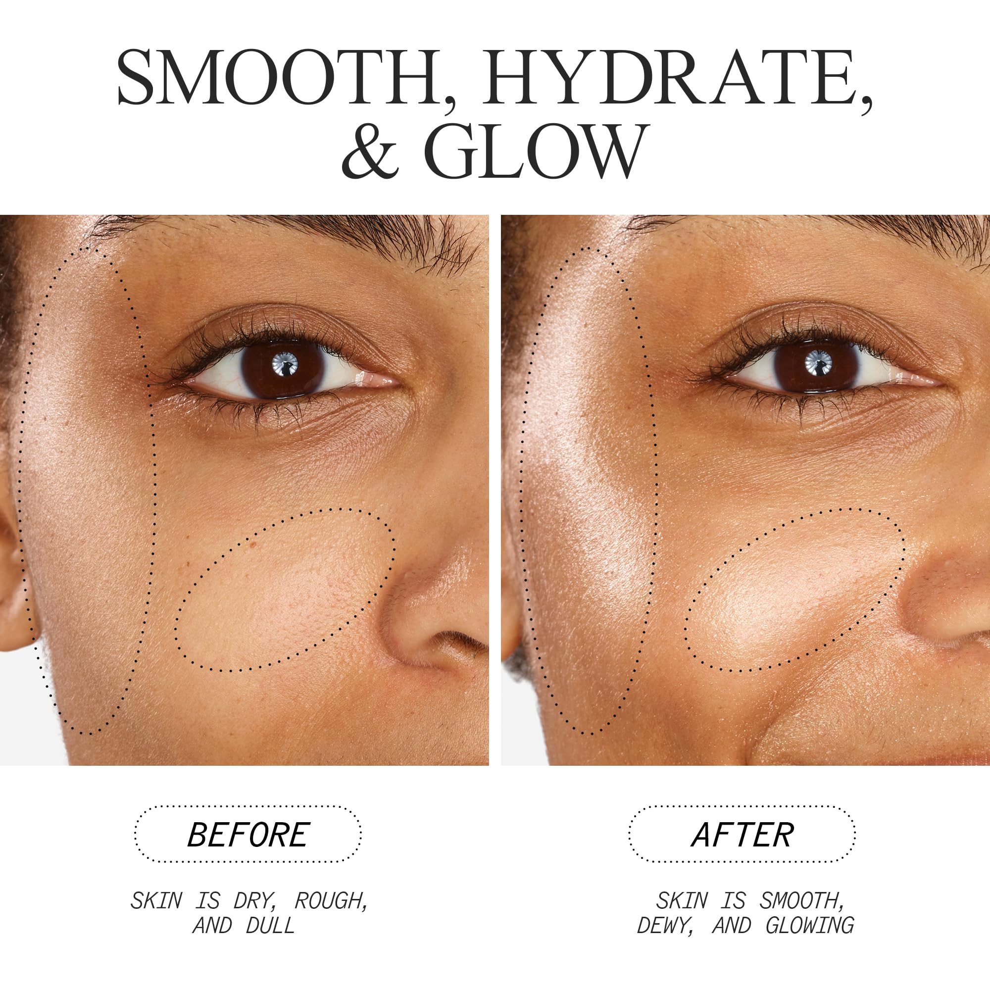 Juice Beauty PREBIOTIX whipped cream texture close-up emphasizes cloud-like hydration.