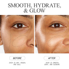 Juice Beauty PREBIOTIX whipped cream texture close-up emphasizes cloud-like hydration.