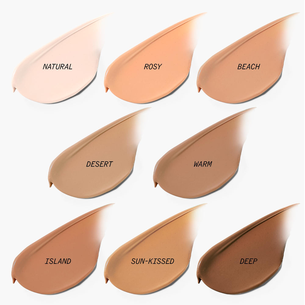 Juice Beauty Stem Cellular CC Cream applied on skin reveals dewy glow