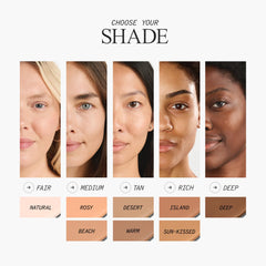 Swatch on skin of Juice Beauty CC Cream Island Glow showing even tone