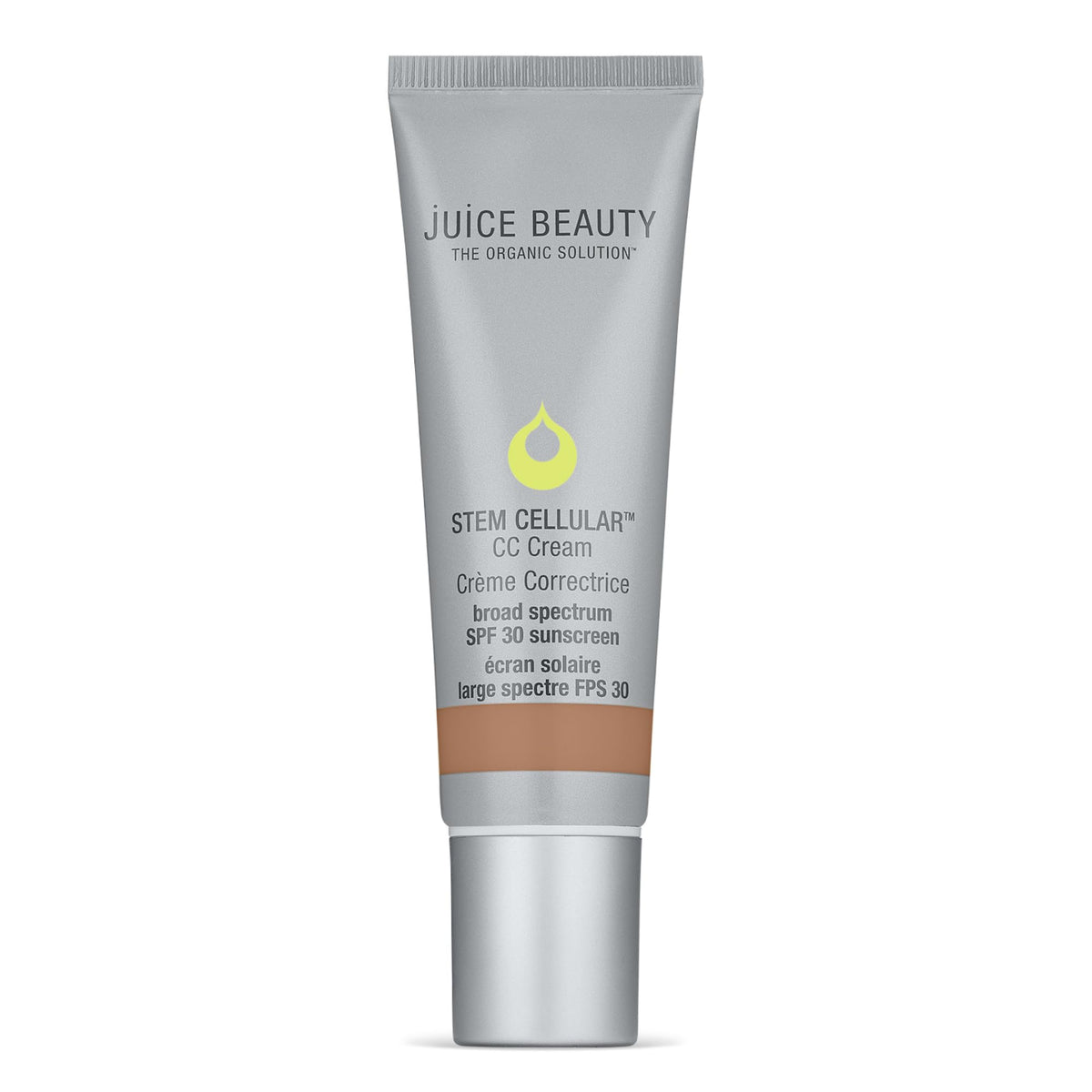 Juice Beauty Stem Cellular CC Cream Island Glow tube showing light coverage