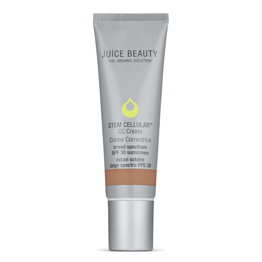 Juice Beauty Stem Cellular CC Cream Island Glow tube showing light coverage