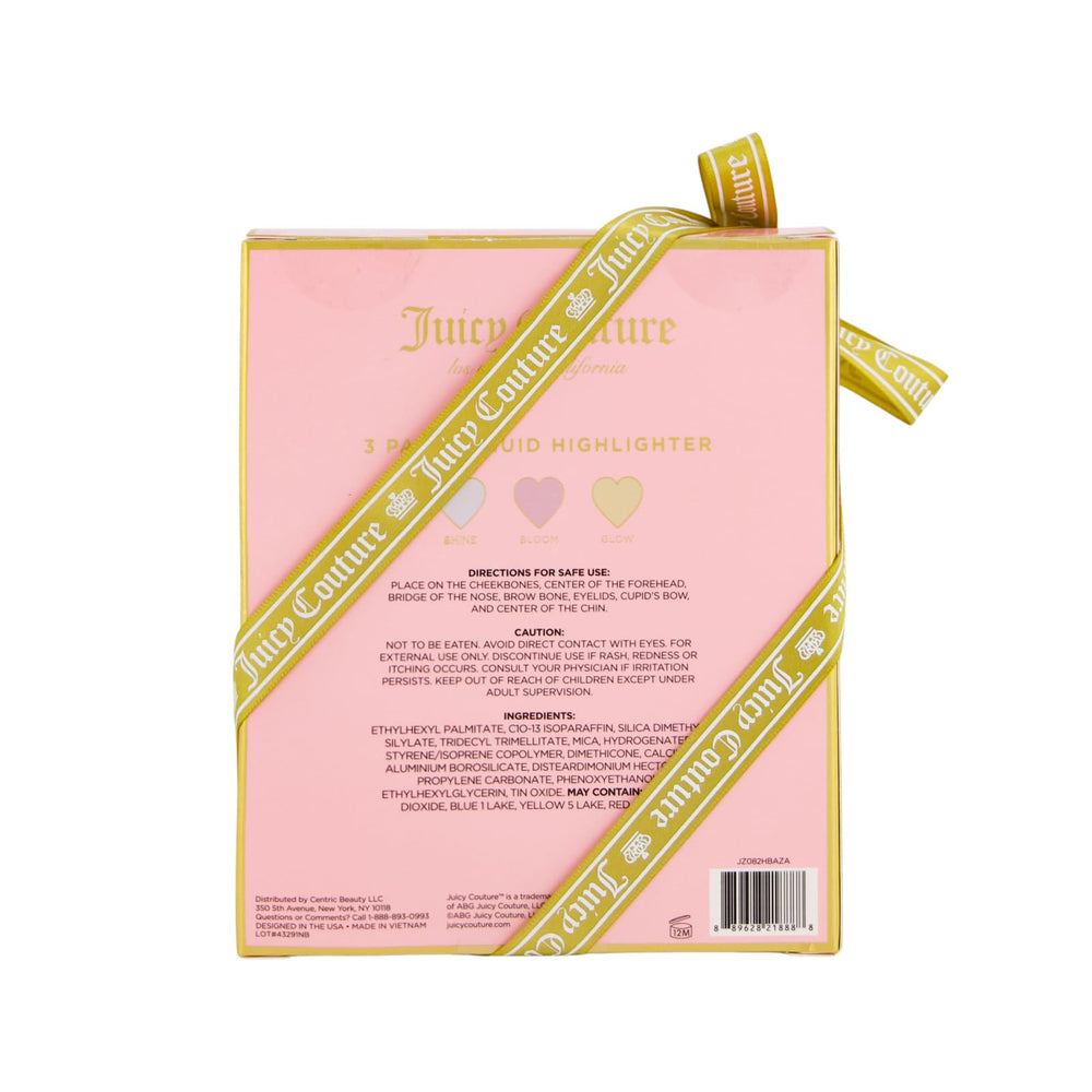 Juicy Couture 3-pack packaging shown as chic gift-ready set.