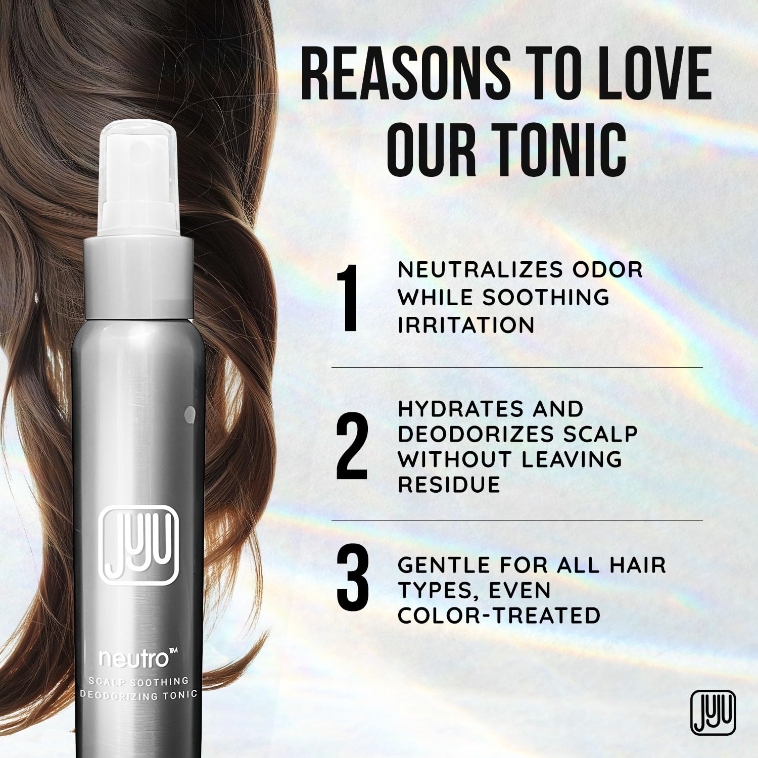 JUJU CHAN Neutro peppermint-rosemary swirl artwork for refreshing scent