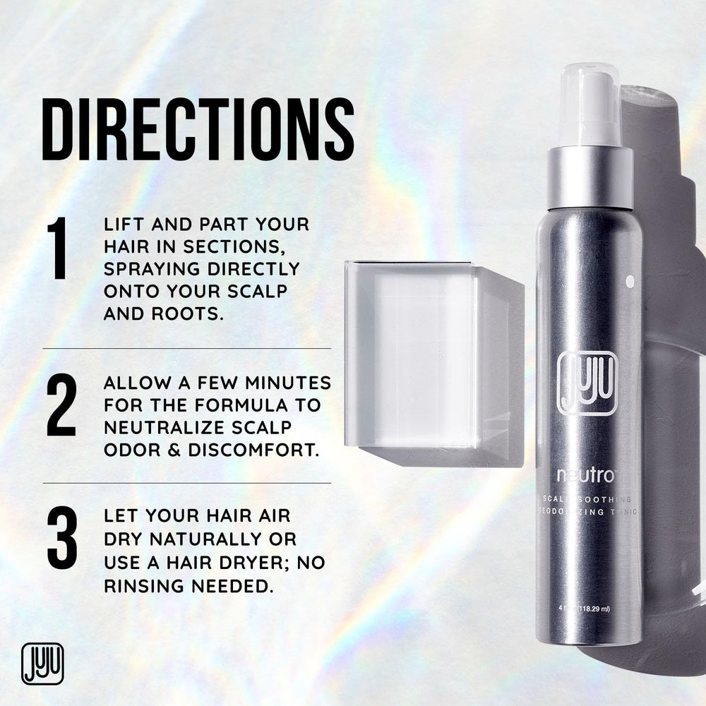JUJU CHAN Neutro travel-size bottle ideal for gym bags