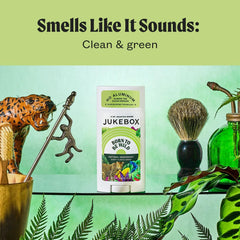 JUKEBOX arrowroot moisture-control action illustration.