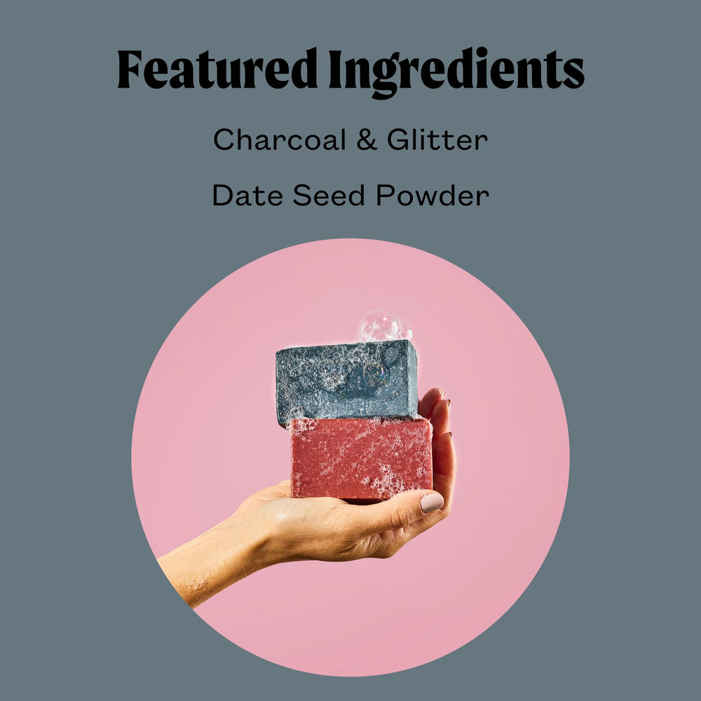 JUKEBOX shea butter kaolin clay formula adds creamy wash and gentle cleansing.
