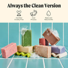 JUKEBOX Watermelon Disco soap with rich lather and fruity fragrance notes
