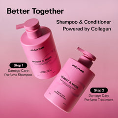 JUL7ME Sunset Freesia fragrance in perfume shampoo boosts daily routine