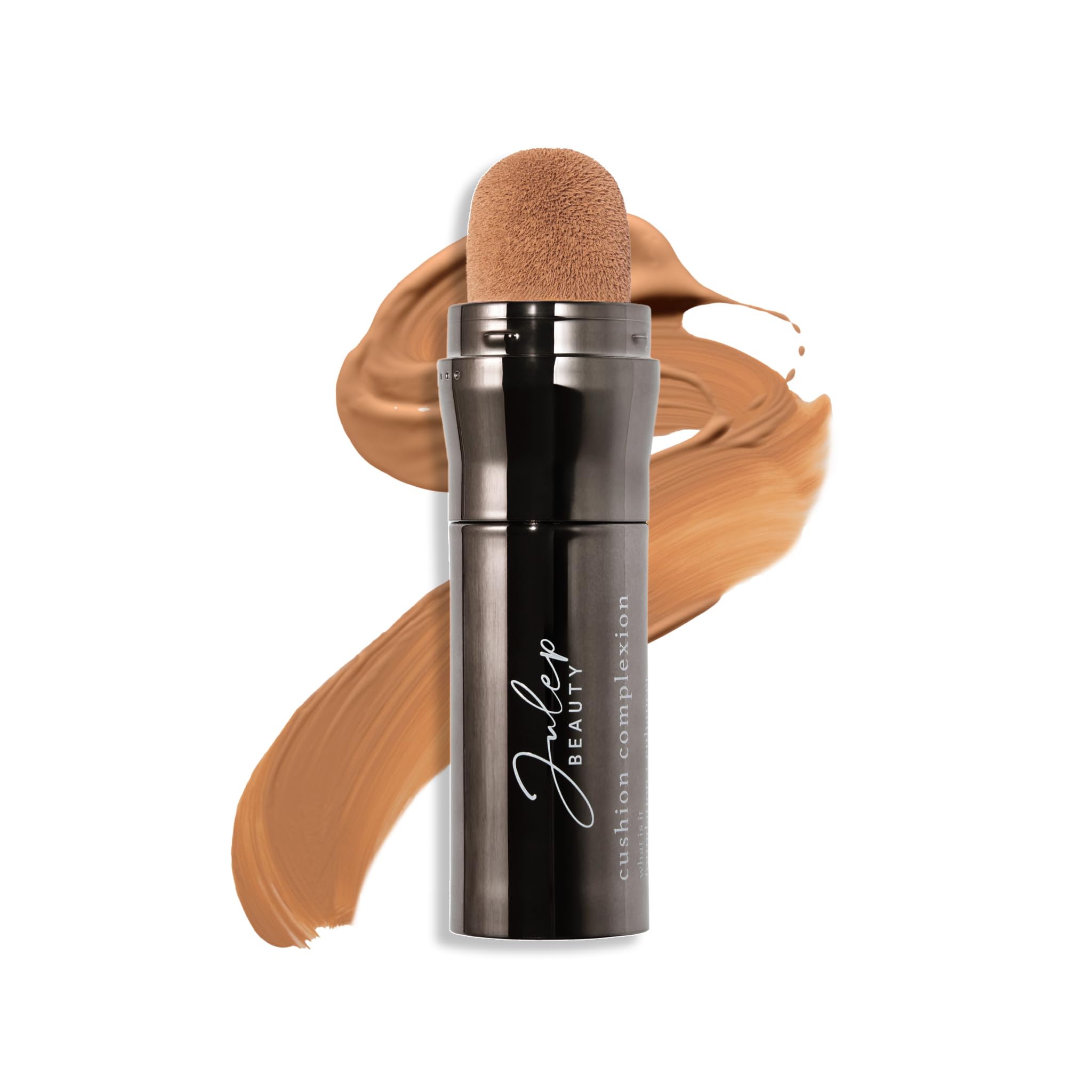 Julep Cushion Complexion Caramel compact for portable, medium coverage on the go.