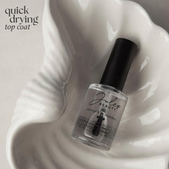 Julep Quick Drying Nail Color on hand display shows subtle, polished look.