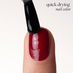 Model hand demonstrates Sandy Side Up on nails for real-life wear