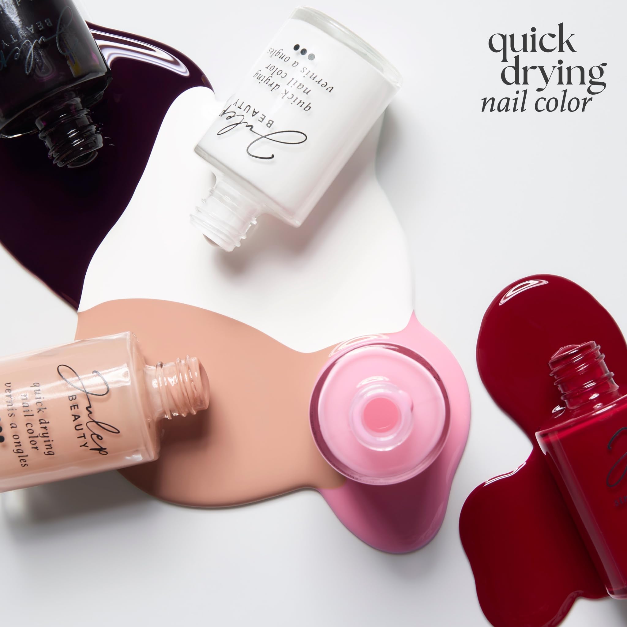No UV lamp needed with Julep Snow Day at-home manicure