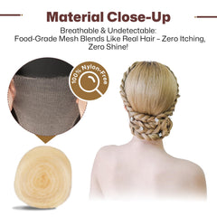 Juloviy U-shaped hair pins provide precise hold for twists and braids.