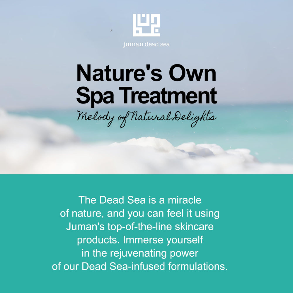 JUMAN clay-based texture hints a gentle, easily applied treatment.