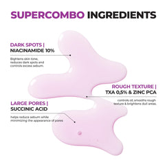 Centella complex close-up emphasizes soothing ingredients and skin barrier support