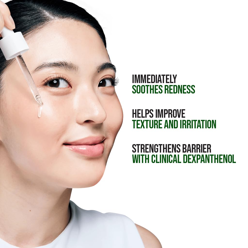 JUMISO D-Panthenol Barrier Serum cooling sensation demonstrates soothing effect.