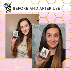 Jumybee BTX Hair Mask bottle shows clean, spa-like home care option.