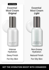 Jung Saem Mool Essential Mool Cream glow on hydrated skin.