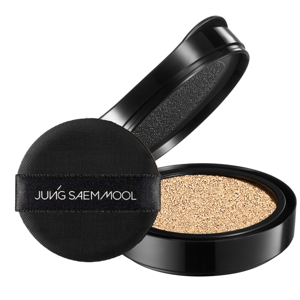 Jung Saem Mool Essential Skin Nuder Cushion compact closed for on-the-go radiant glow