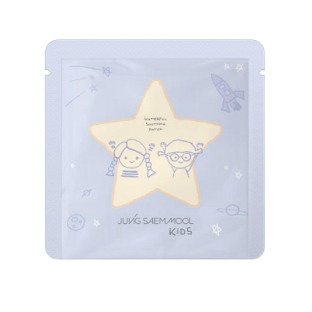 Jung Saem Mool Kids Waterful Patch Star packaging shown for easy post sun care