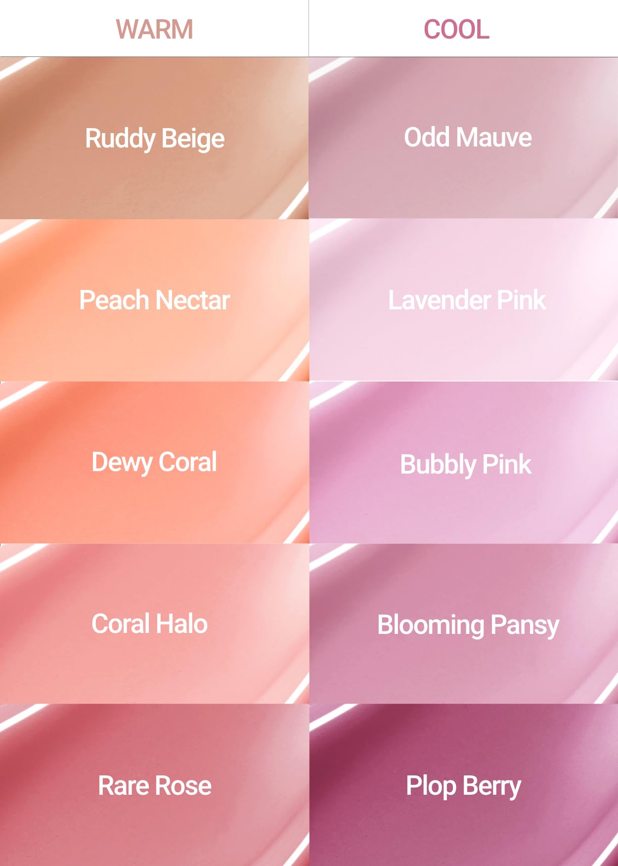 On-the-go touch-ups without brushes deliver a radiant, lively flush.