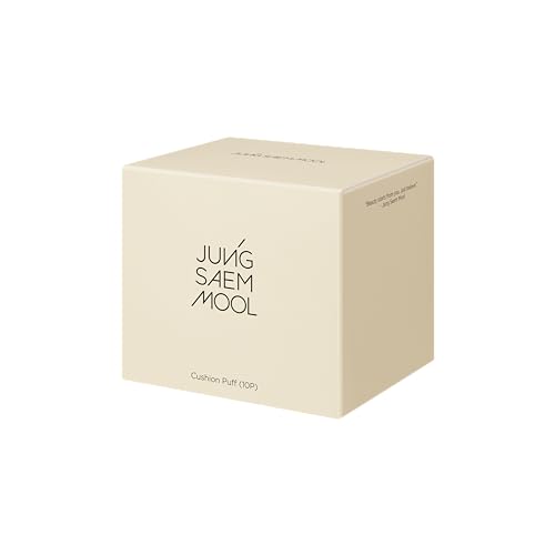 JUNG SAEM MOOL hybrid rubicelle puff provides soft curved fit for seamless coverage