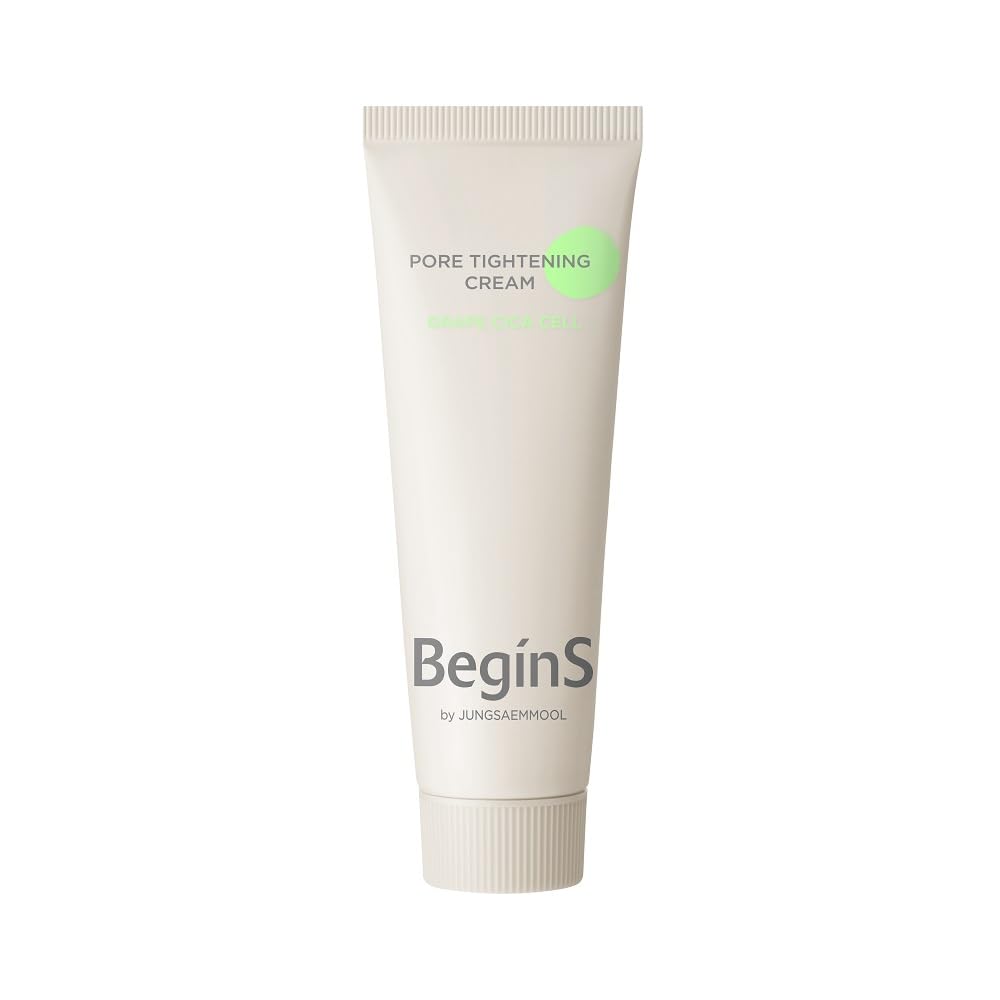 JUNG SAEM MOOL Begins pore-tightening cream bottle, lightweight vegan formula for balanced hydration