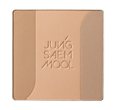 Jung Saem Mool Skin Nuder Pact includes double-angle brush for precise contouring