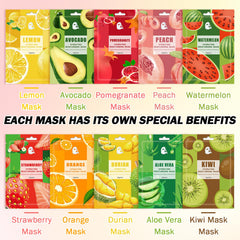 JunKuJK masks apply evenly to fit the face for full-coverage hydration.