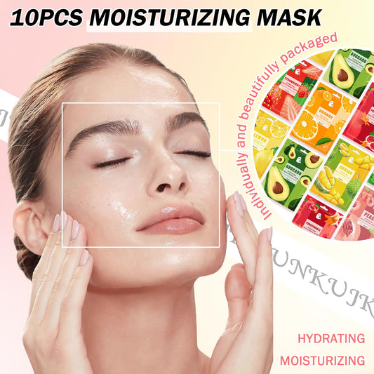 JunKuJK individually wrapped sheet masks for easy on-the-go pampering.