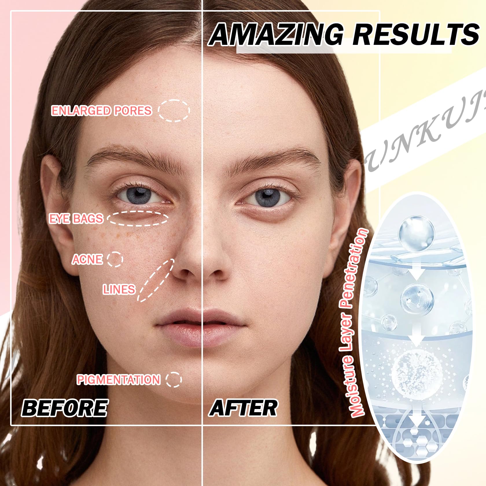 JunKuJK silky-texture masks glide smoothly for a refreshing facial experience.