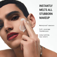JUNO & Co Jade balm emulsifies with water during cleansing