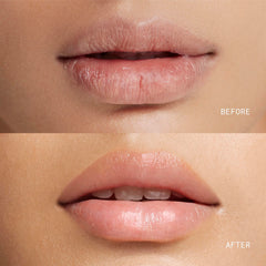 Night mask application with JUNO & Co. Lip Milk for overnight nourishment