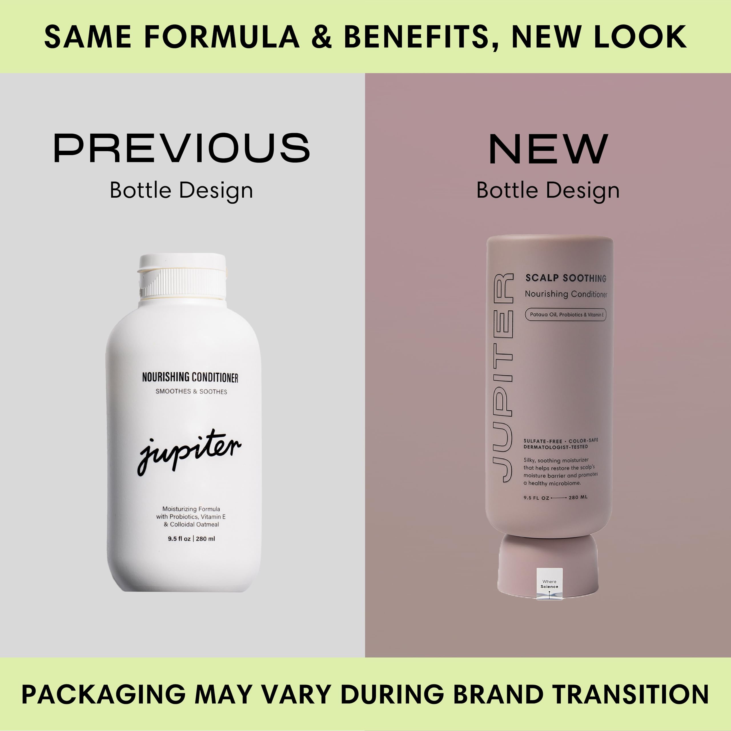 Jupiter Nourishing Conditioner rich cream texture nourishes locks for smoother manageability.