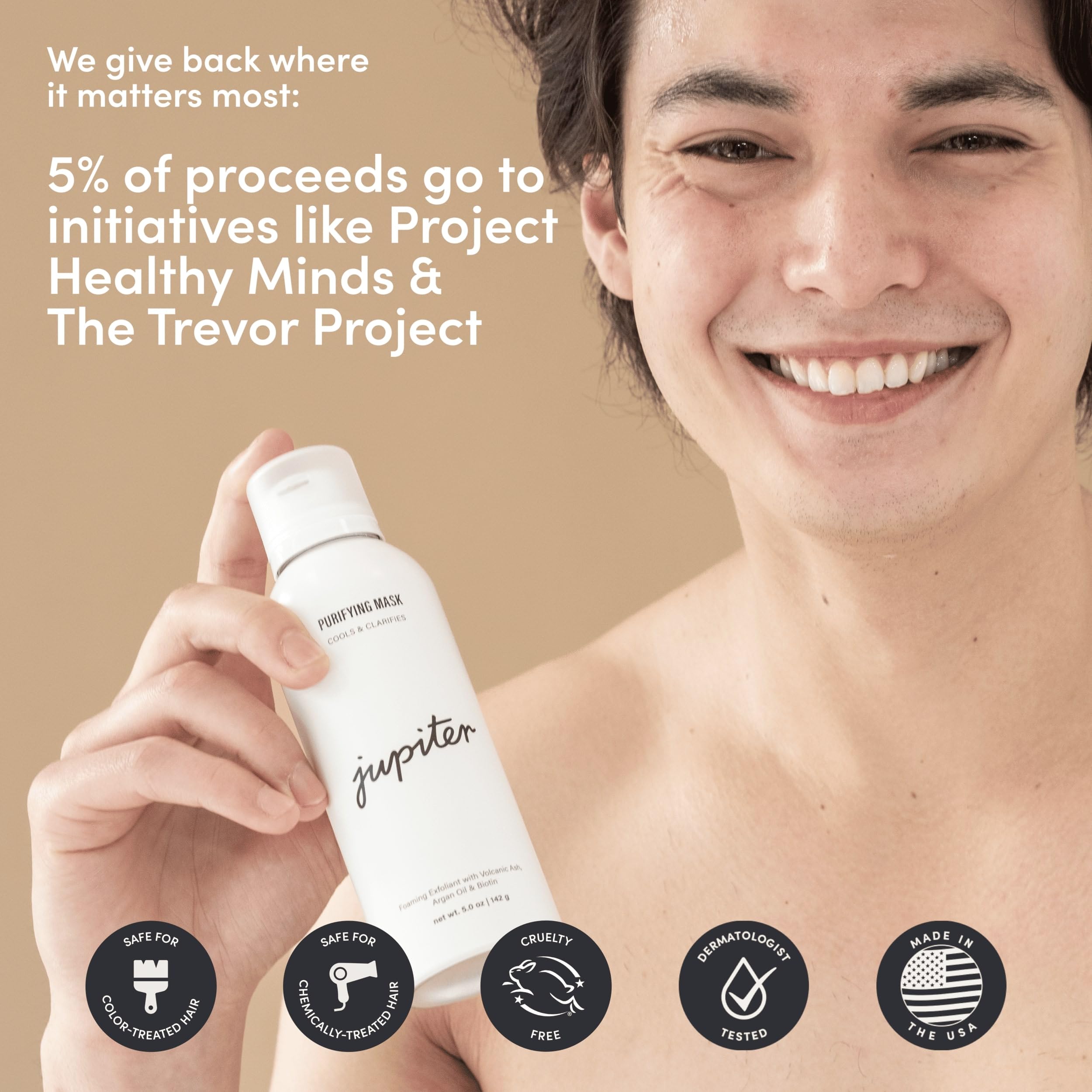 Jupiter Scalp Mask delivers salon-quality results at home.