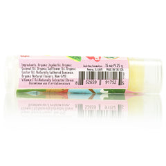Just Bee Lappy Lips orange you glad it's not banana lip balm, zesty scent