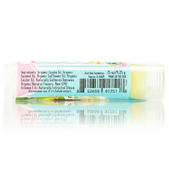 Just Bee Lappy Lips wiggly giggly grape lip balm, bright packaging