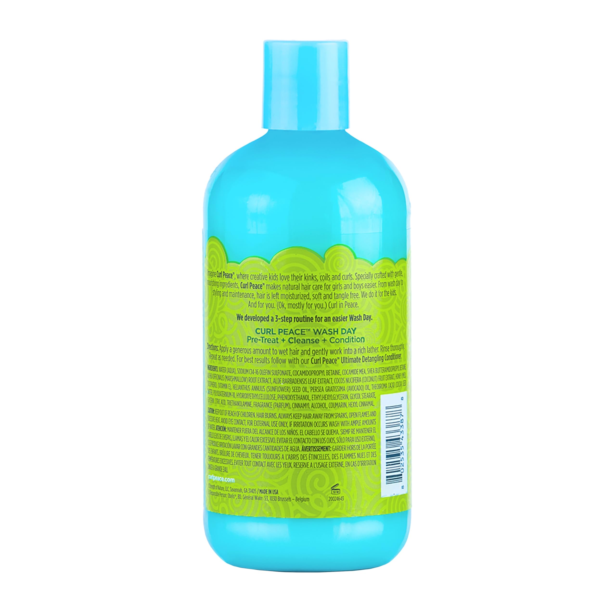 Just For Me Curl Peace detangling shampoo pack for easy curl maintenance