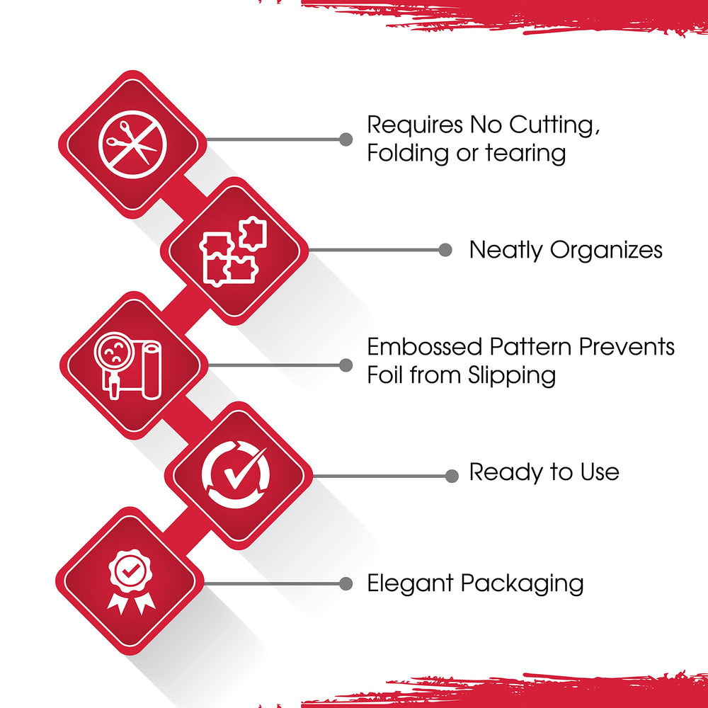 Just Home pop-up foils provide reliable film for safe color processing.