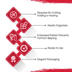 Just Home pop-up foils provide reliable film for safe color processing.